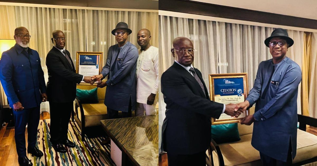 President Bio Honoured at Regal Influence Summit in Ghana, Urges African-Led Development