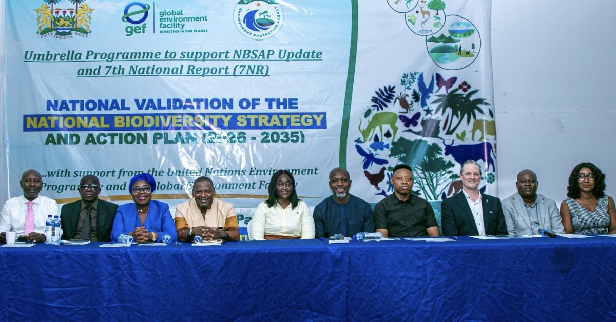 Sierra Leone Launches Third National Biodiversity Strategy to Strengthen Environmental Protection