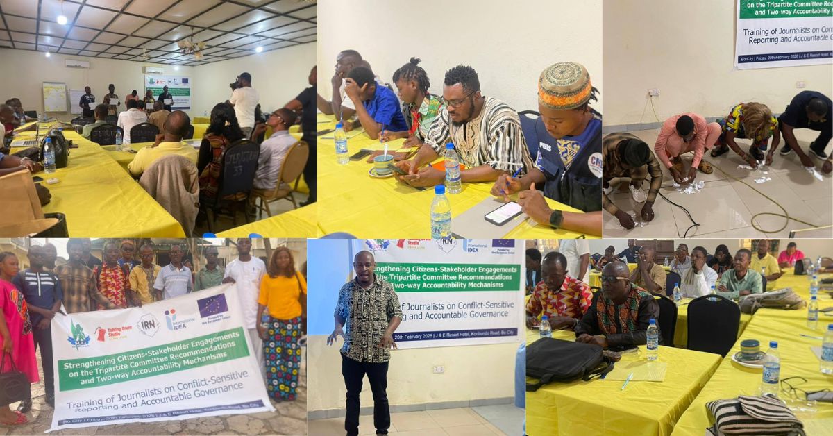 SLAJ And EU Conclude Nationwide Training on Conflict-Sensitive Reporting Ahead of Election Cycle