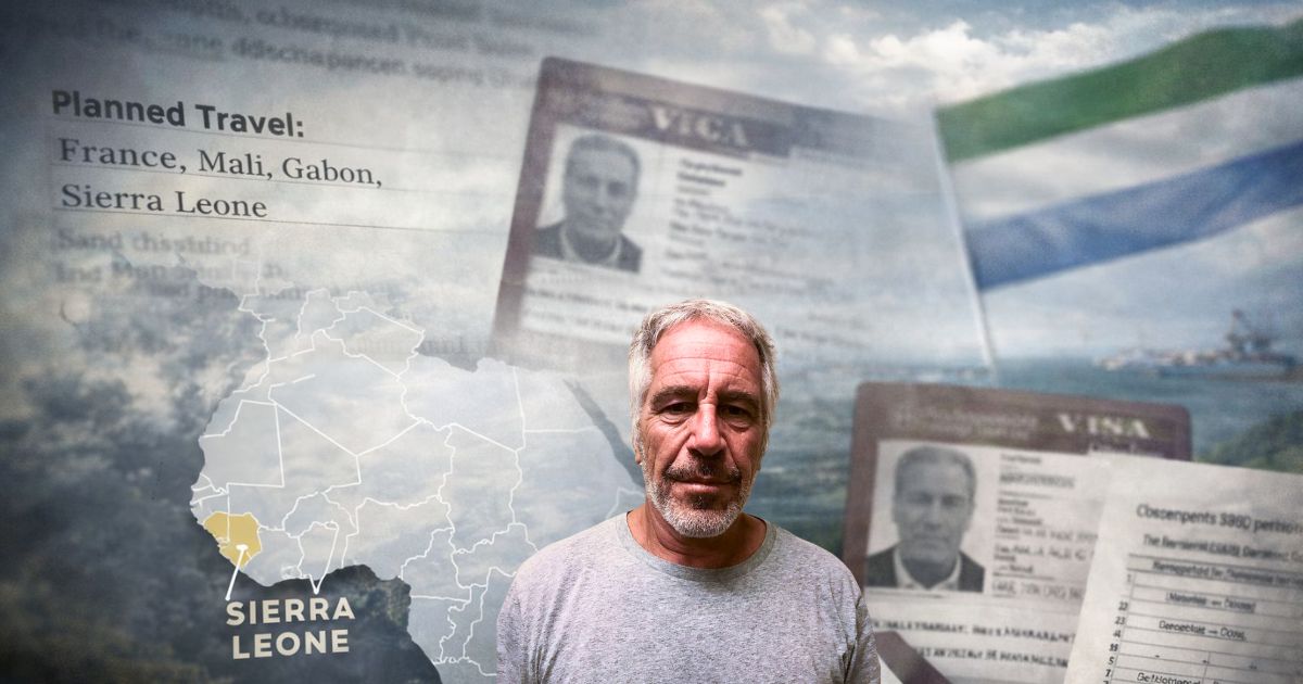 Documents Show Notorious American Sex Offender Jeffrey Epstein Planned 2011 Trip to Sierra Leone