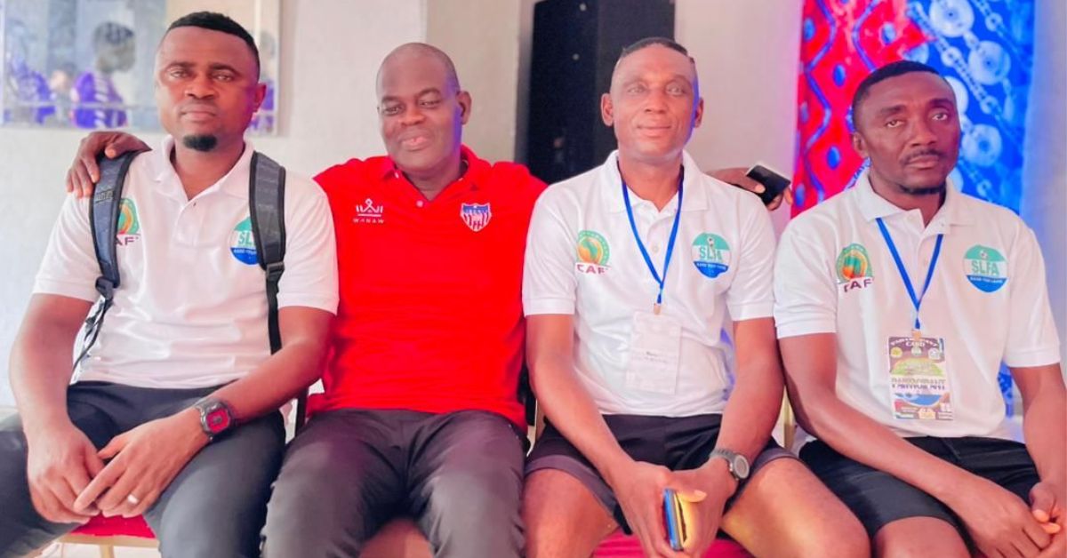 Kamboi Eagles Coaches Complete CAF License D Diploma in Kenema