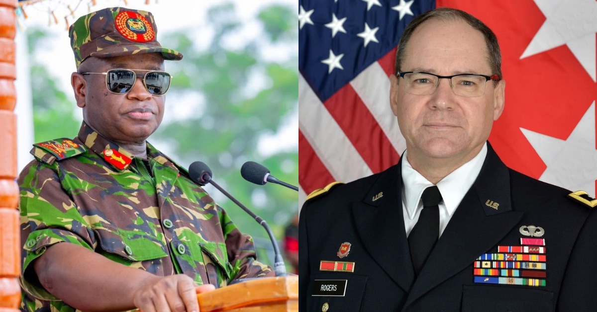 President Bio Decorates U.S. Major General Paul Rogers with Grand Commander Title