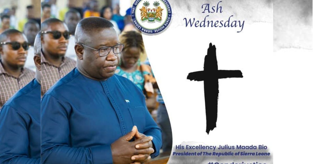 President Bio Calls for Prayer, Fasting and National Renewal as Lent Begins