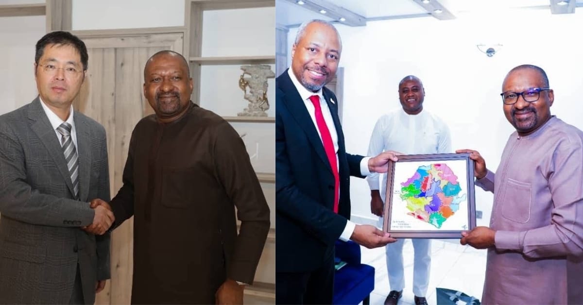 VP Juldeh Jalloh Engages International Partners on Health and Development Initiatives