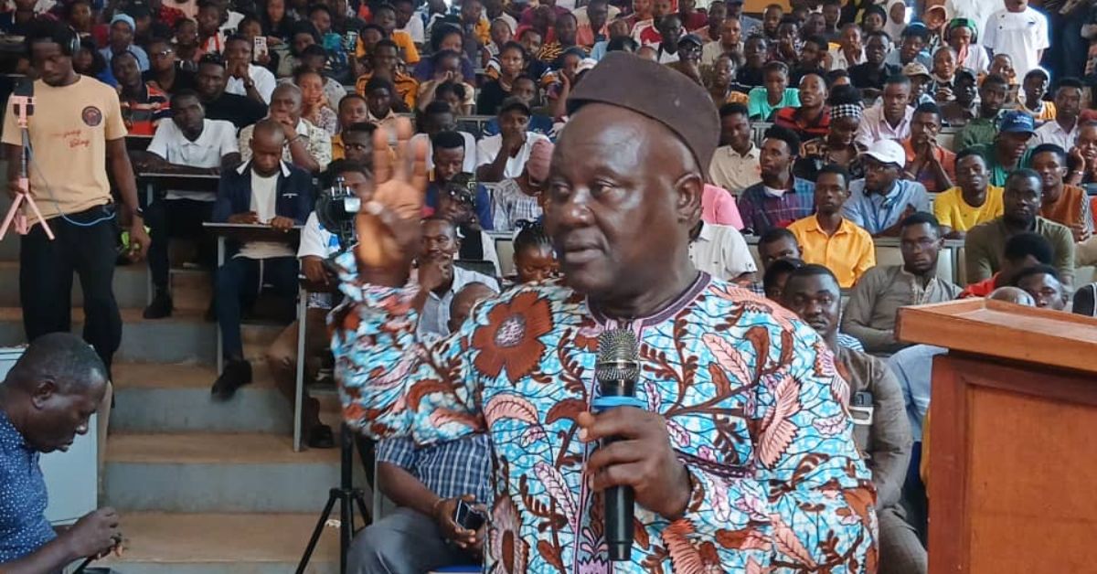 Njala University Introduces Acting Deputy Vice-Chancellor to Students