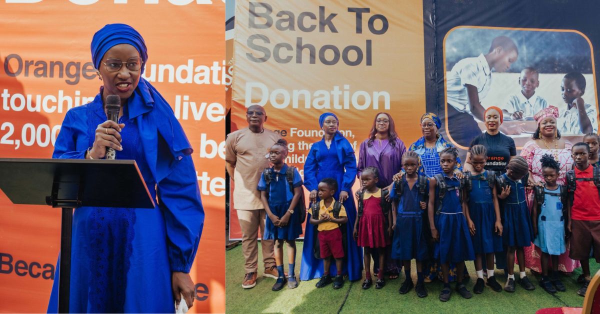 Orange Foundation’s Back-To-School Donation to Benefit 2,000 Vulnerable Pupils in Freetown