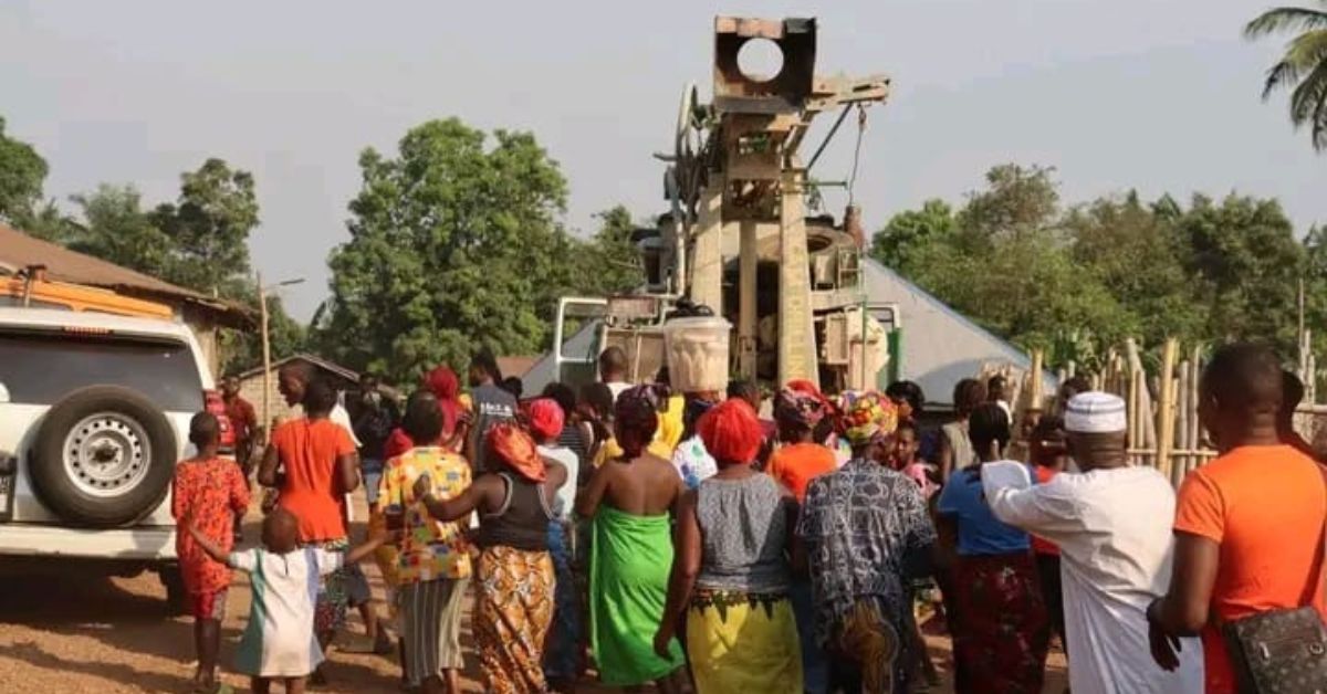 Relief for Over 300 Residents as Borehole Project Completed in Old Kabatha Village in Port Loko