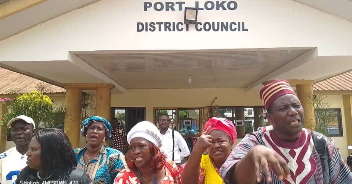 Port Loko Councillors React to Sudden Suspension of Chairman Inauguration