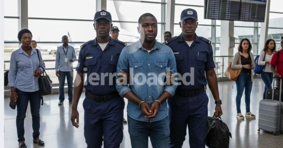 Nigerian National Arrested at Freetown Airport with Suspected Cocaine