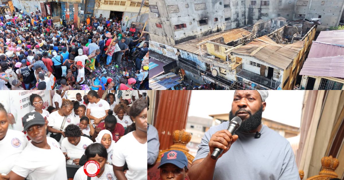 Jagaban Consoles ECOWAS Street Fire Victims, Promises Action for Unpaid Teachers and Nurses