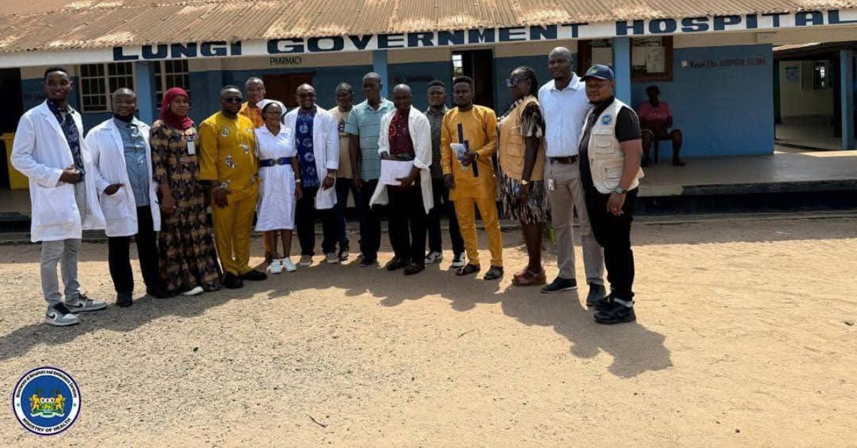 Health Ministry Director Assesses Service Delivery at Lungi Government Hospital