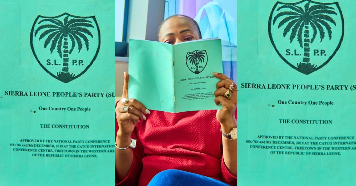 First Lady Fatima Bio Urges SLPP Members to Uphold Party Constitution