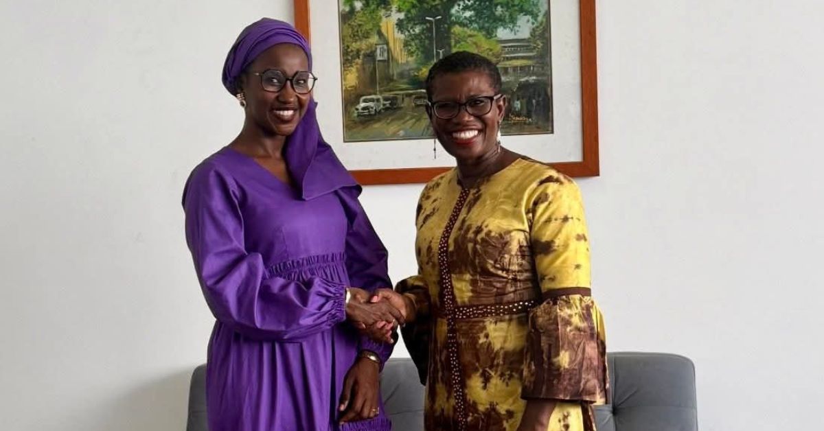 Mayor Aki Sawyerr and Orange CEO Discuss Expanding Digital Literacy Initiatives in Freetown