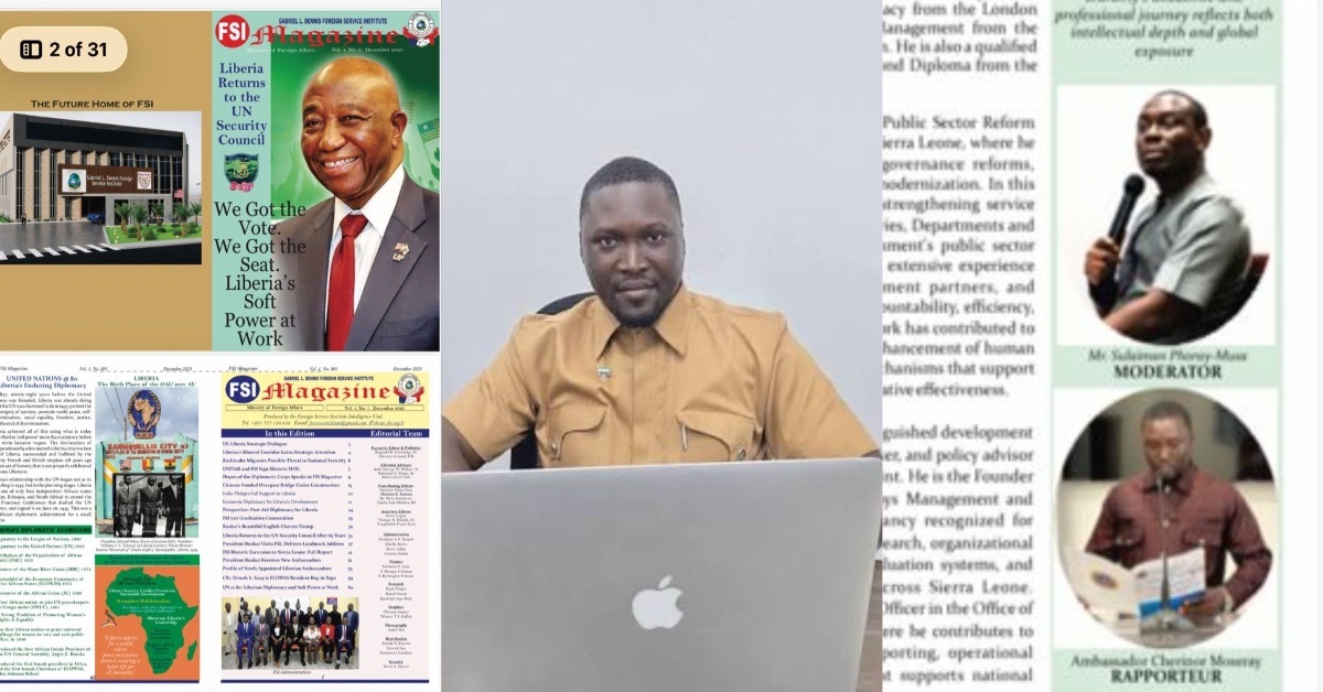 Ambassador Cherinor Moseray’s Penmanship Gains Global Recognition Amid Liberia’s UN Security Council Tenure