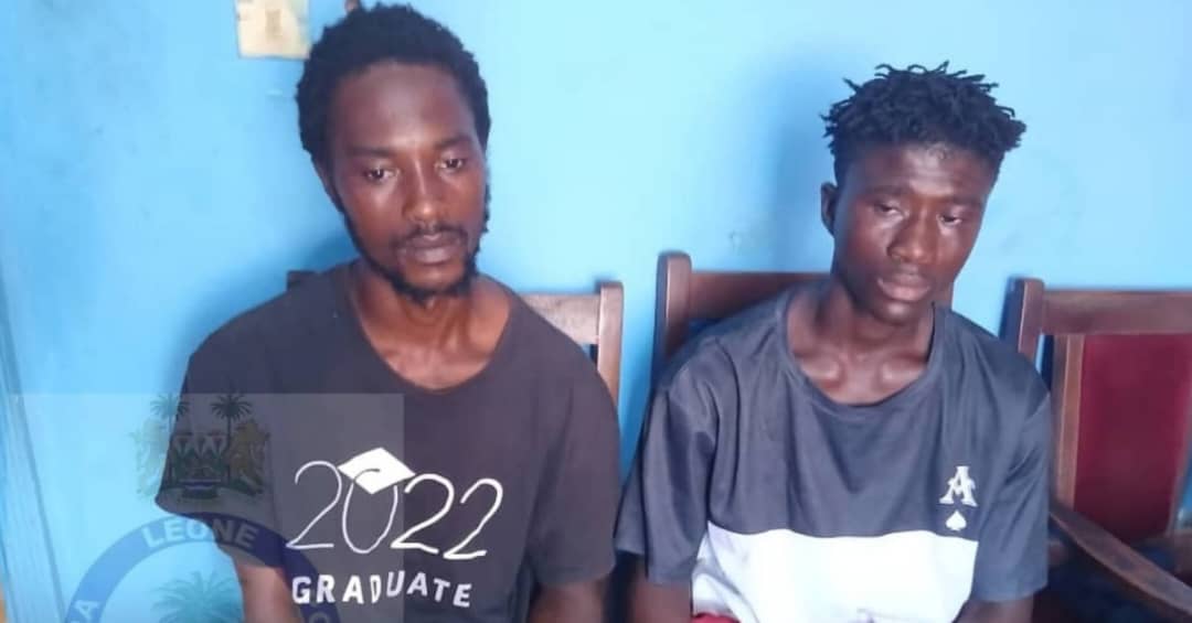 Two Suspects Arrested with Drugs and Firearm in Freetown