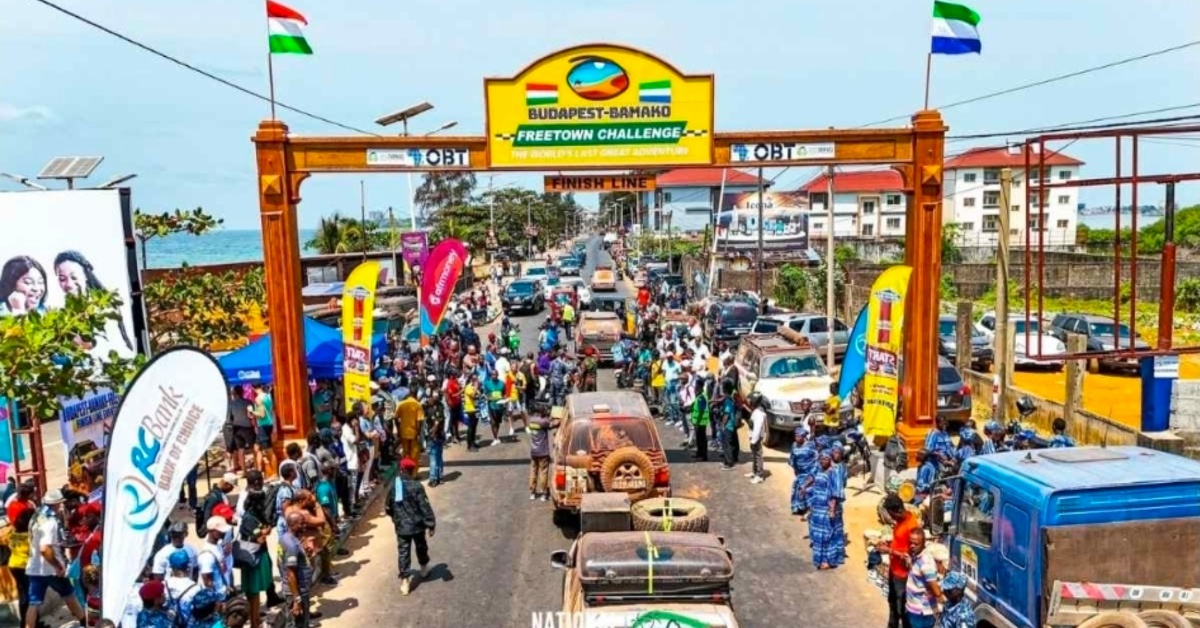 Second Batch of Budapest-Bamako Rally Participants Enters Sierra Leone Ahead of Freetown Grand Finale