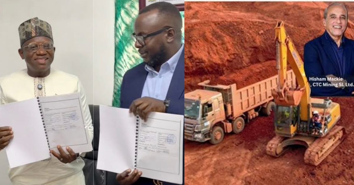 Sierra Leone Government, CTC Mining Company Partner to Boost Local Mining Job Opportunities