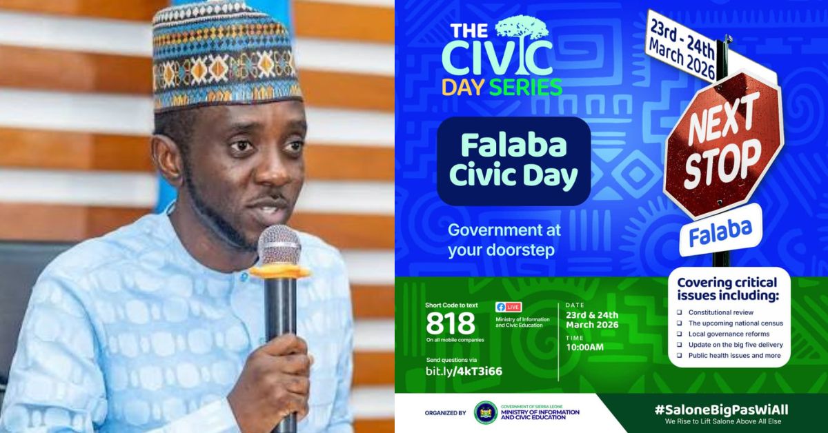 Government Sets to Host Civic Day Series in Falaba District