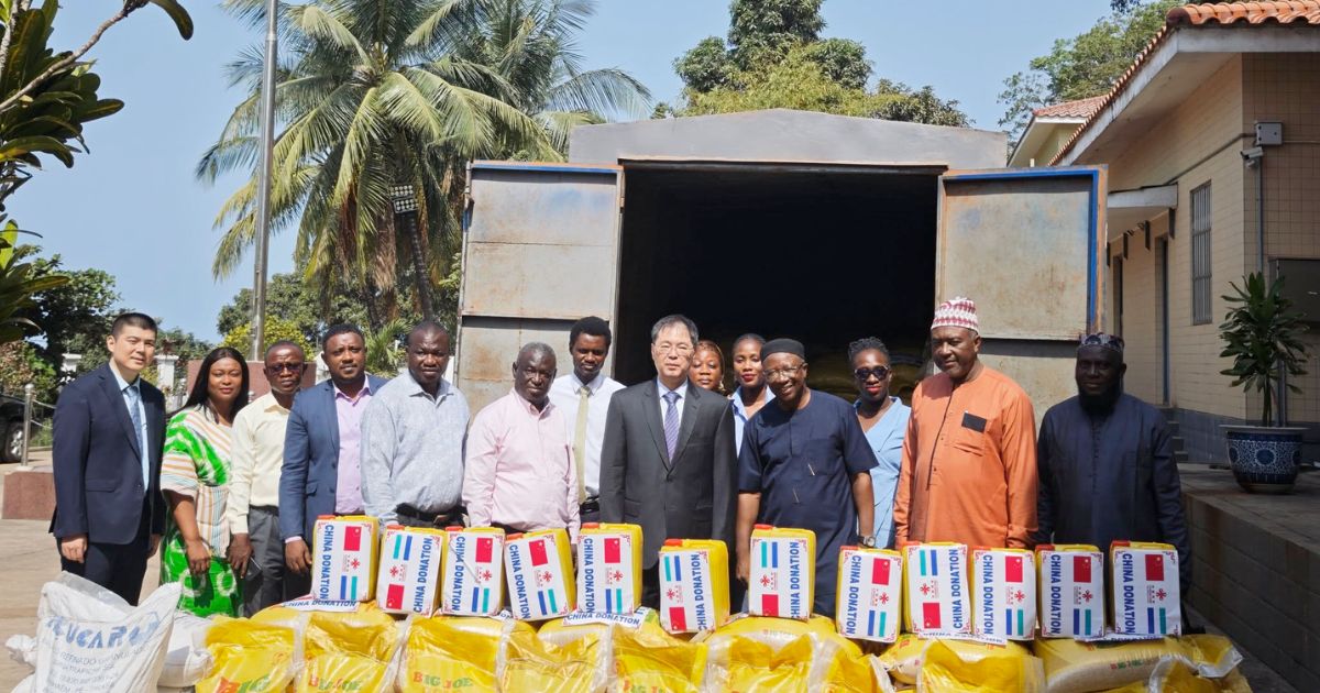 Chinese Embassy Donates Food to Sierra Leone’s Muslim Communities Ahead of Eid