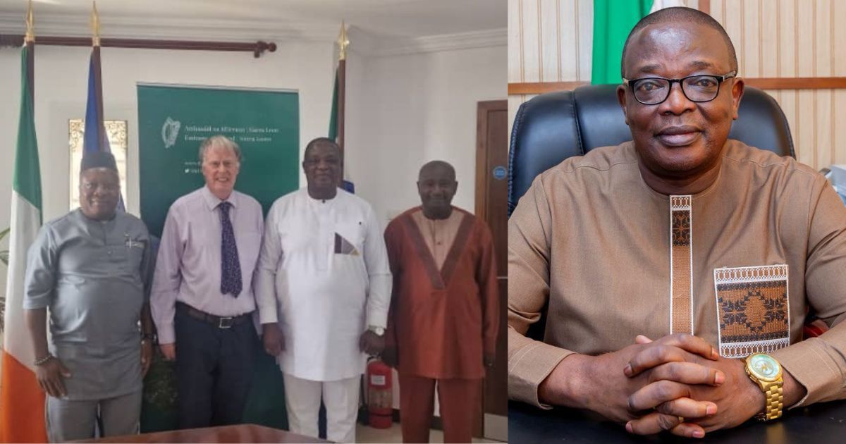 ECSL Chairman Alpha Meets Irish Ambassador to Strengthen Electoral Cooperation Ahead of 2028 Elections