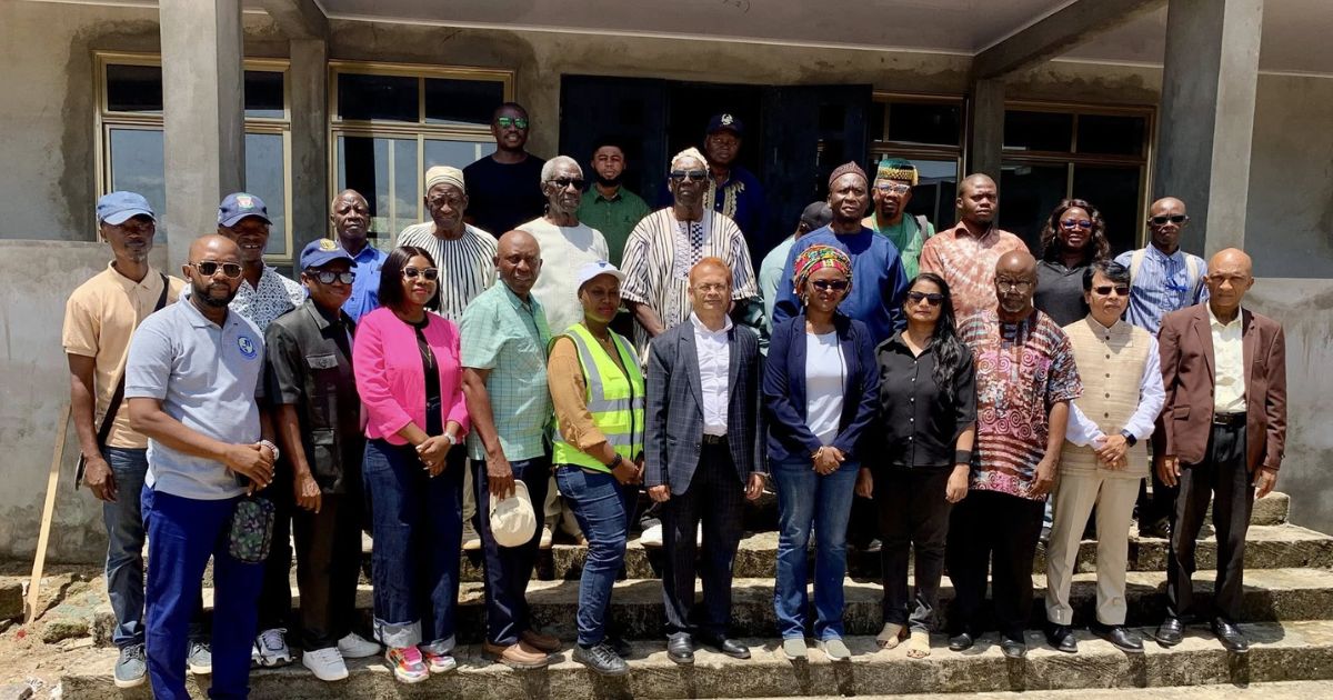 Government and Indian High Commission Inspect Kono University Project, Announce Next Steps