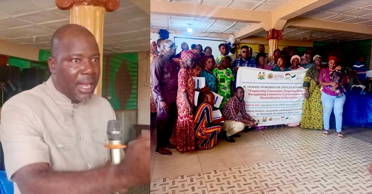 APRM Extends Community-Led Governance and Decentralization Training to Bo City