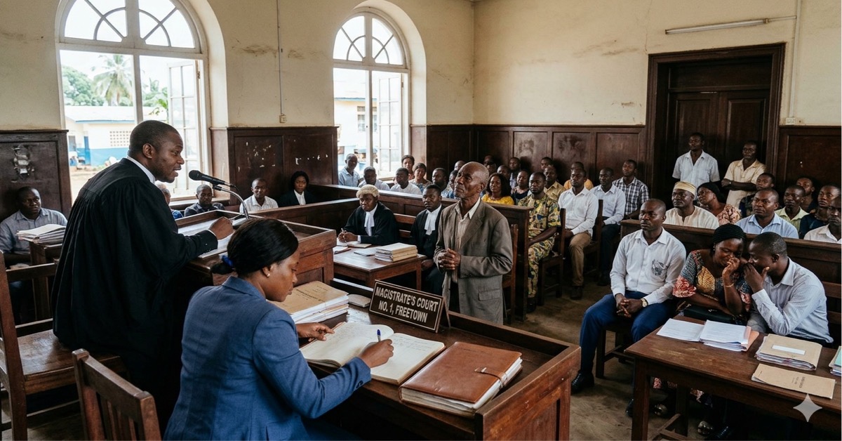 Court Issues Bench Warrant for Absent Defendant and Sureties in Land Dispute Case