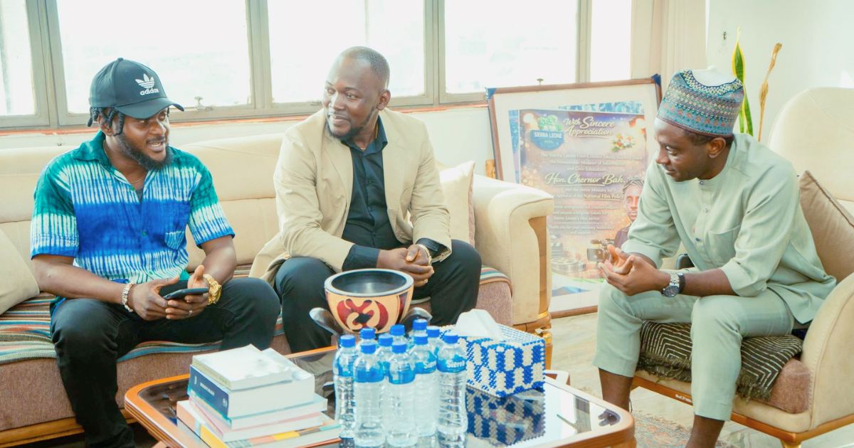 Information Minister Chernor Bah Meets Music Producers And Engineers Over Copyright Dispute
