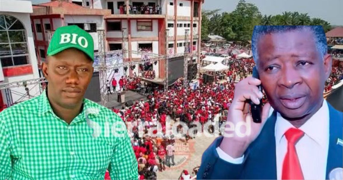 SLPP Chairman Songa Requests Police Approval to Stage Counter-Protest Against APC