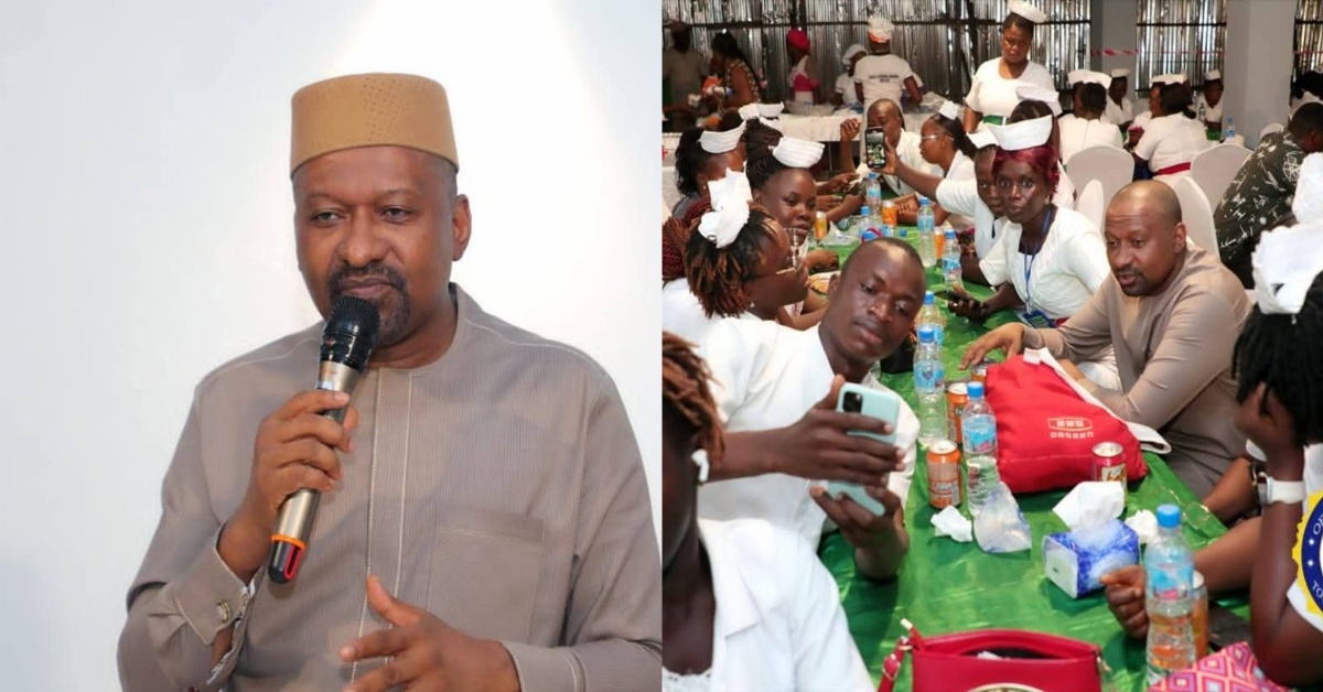 VP Juldeh Jalloh Shares Ramadan Iftar at Hospital of His Birth, Honoring Staff Dedication