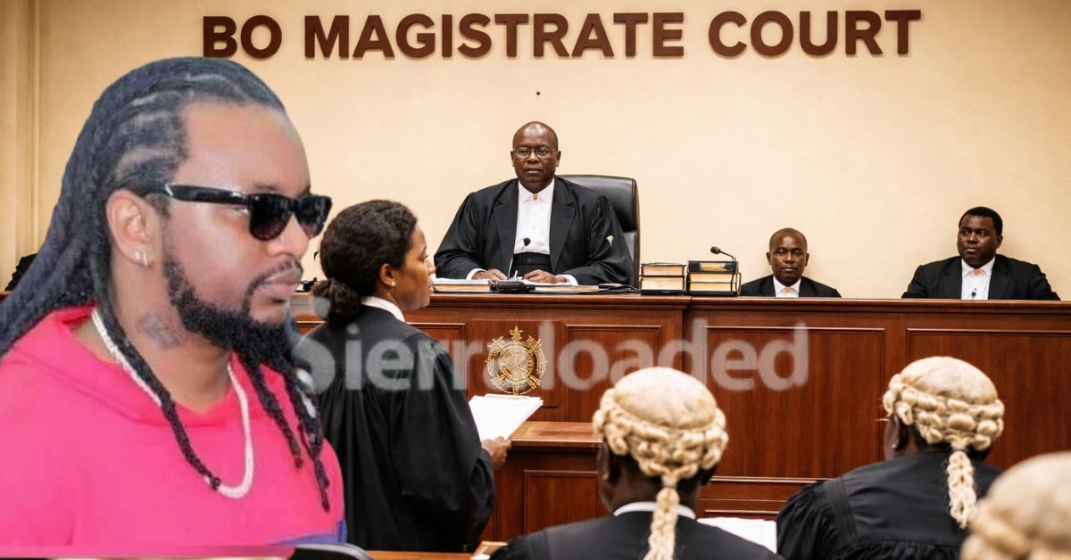 Rapper LAJ’s Lawyers Claim No Official Court Summons Was Ever Served in Case with Kenema Mayor