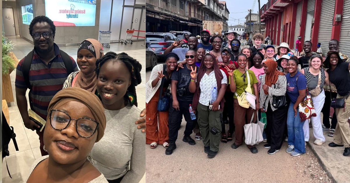 Fourah Bay College Media Students Join International Documentary Project in Ghana