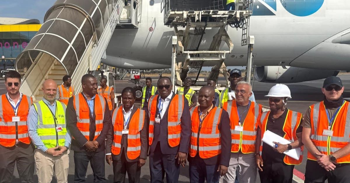 Finance Minister Inspects Ongoing Construction at Lungi Airport Project Site