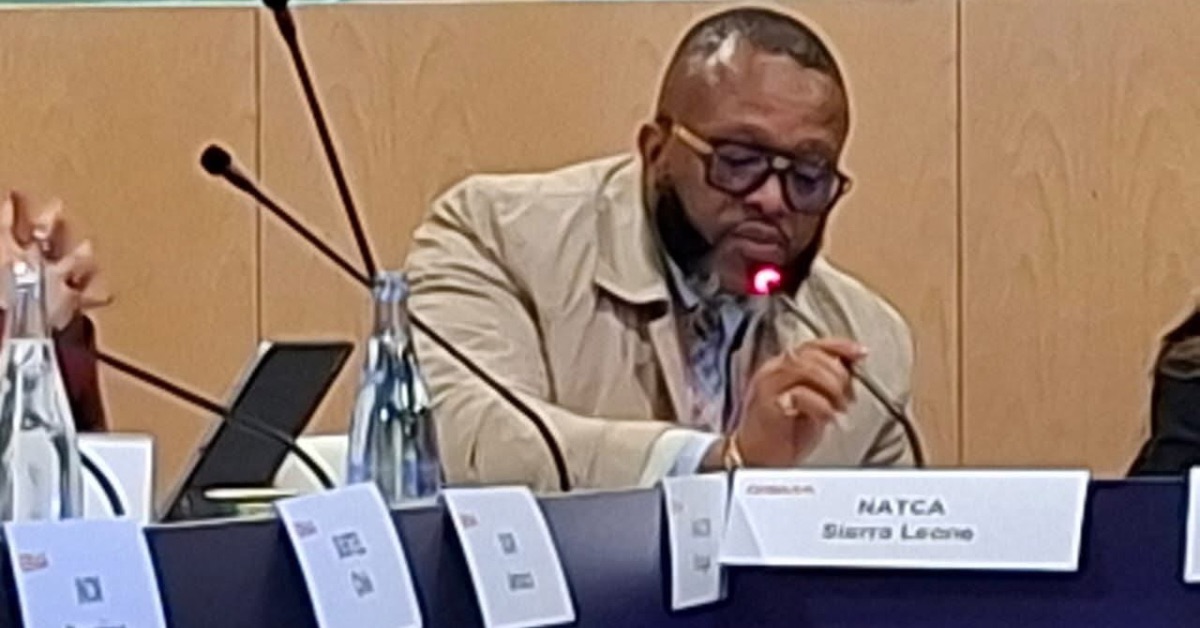 Sierra Leone NatCA Boss Urges Fair Spectrum Pricing to Drive Rural Network Expansion at Global Forum
