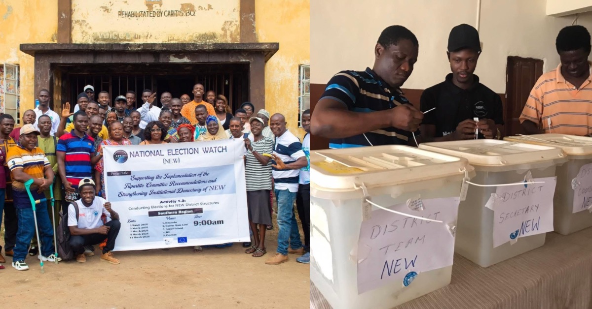 National Election Watch Kicks Off District-Level Elections in Koinadugu and Moyamba