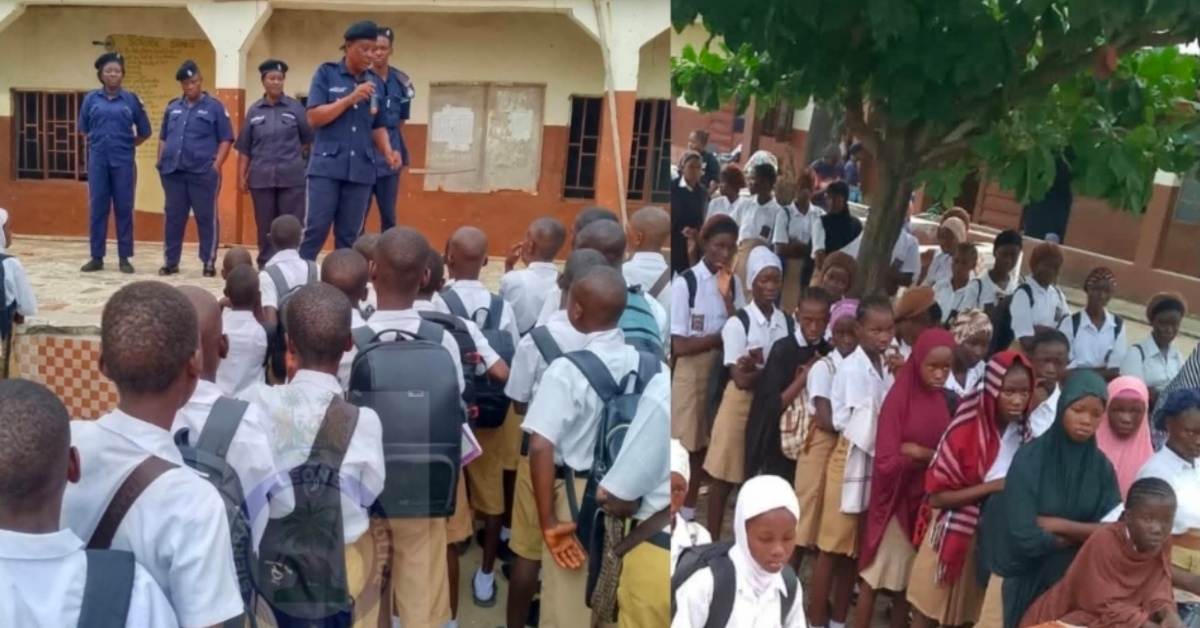 Police Engage Pupils in Waterloo on Safety and Discipline Ahead of Sporting Events