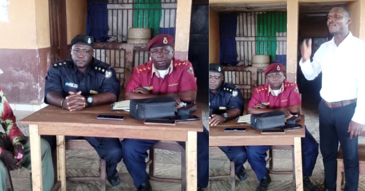 SLRSA, Drivers’ Union Lead Joint Road Safety Outreach in Pujehun District