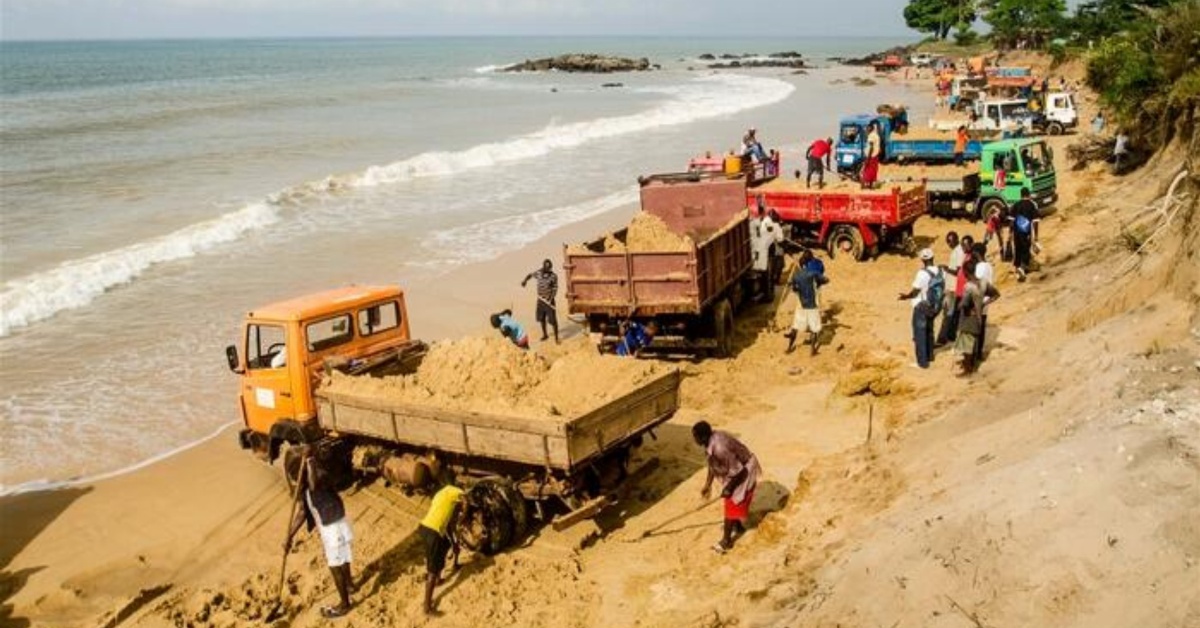 Activist Raises Alarm Over Ongoing Illegal Sand Mining at Lumley Beach