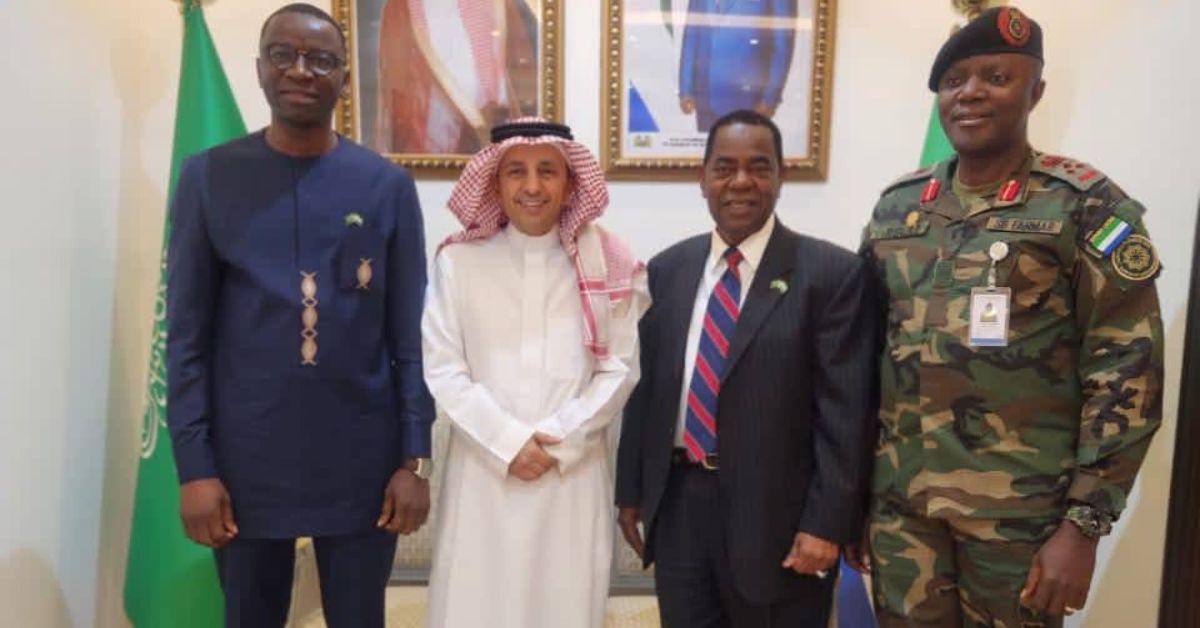 Saudi Ambassador-Designate Holds Diplomatic Talks with Sierra Leone Envoy in Riyadh