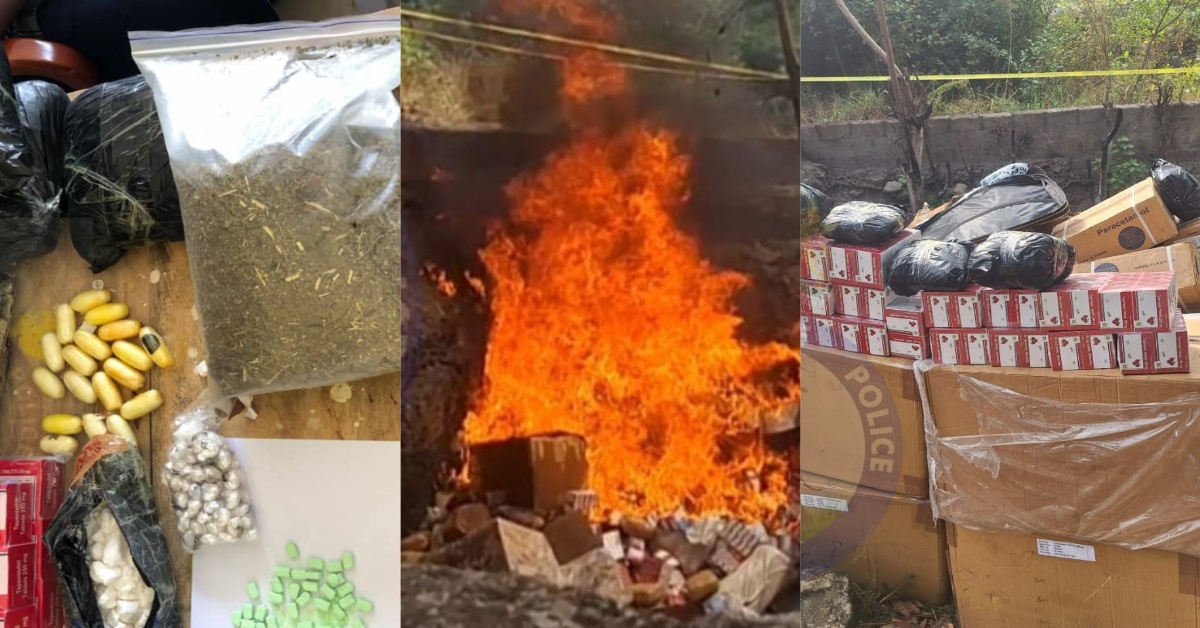 Security Agencies Destroy Over NLe 1.6 Million Worth of Narcotics in Freetown