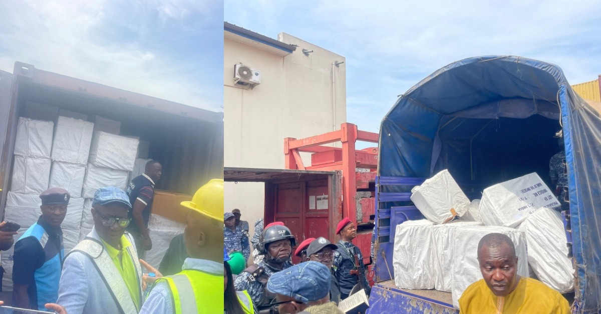 Authorities Seize Four Containers of Tramadol at Freetown Water Quay, Probe Guinean Link