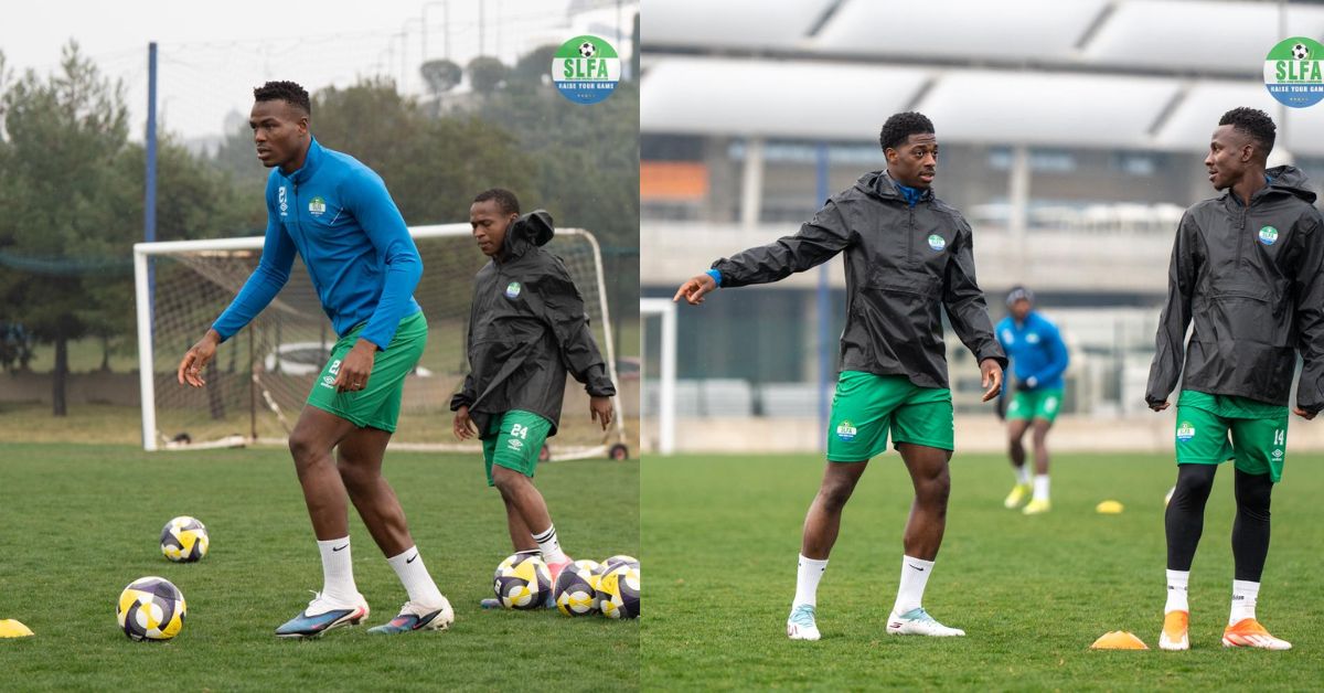 Leone Stars Complete First Training Session Ahead of Azerbaijan Friendly