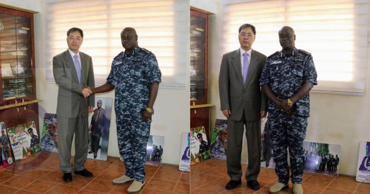 Chinese Ambassador Meets IGP Sellu to Strengthen Security and Development Cooperation