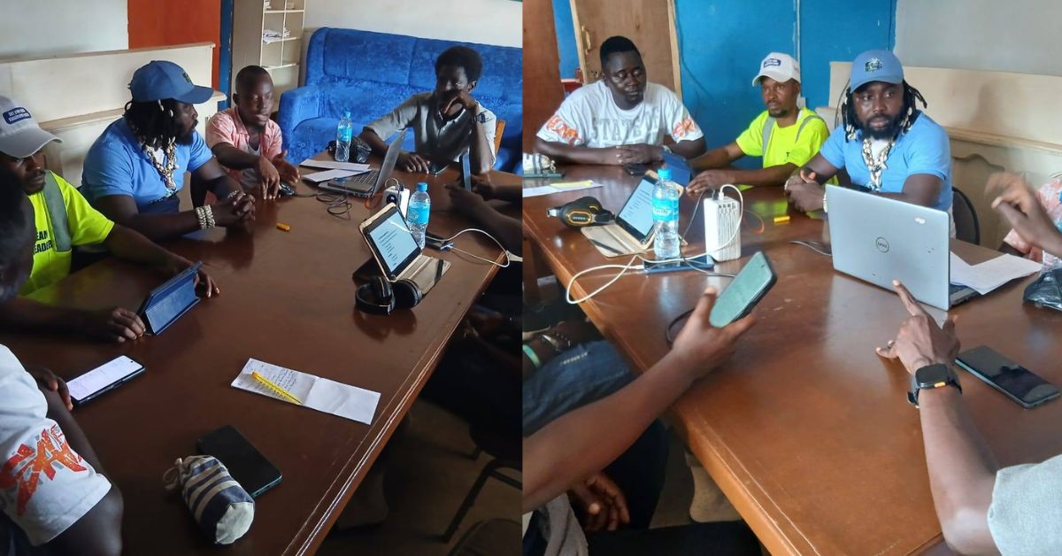 Sollywood Directors Guild Hold First Face to Face Executive Meeting in Makeni