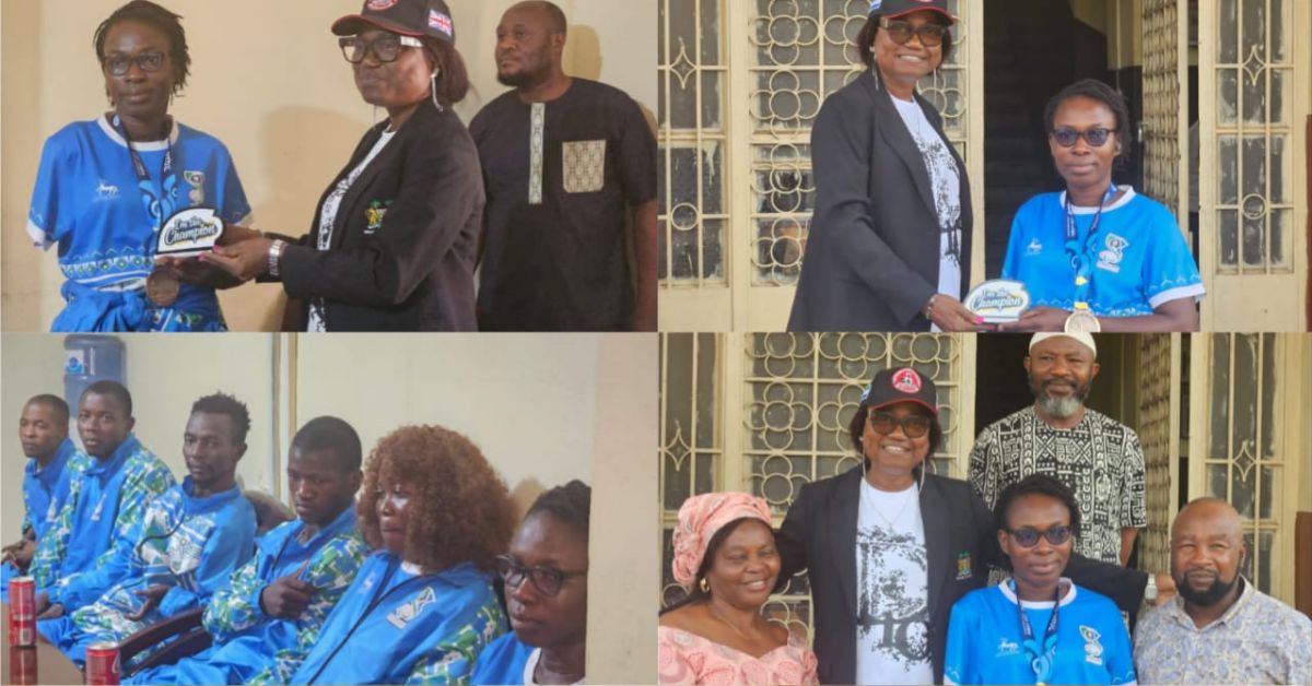 Sports Minister James-Teima Hails Sierra Leone Paralympic Team After Dubai Bronze Victory