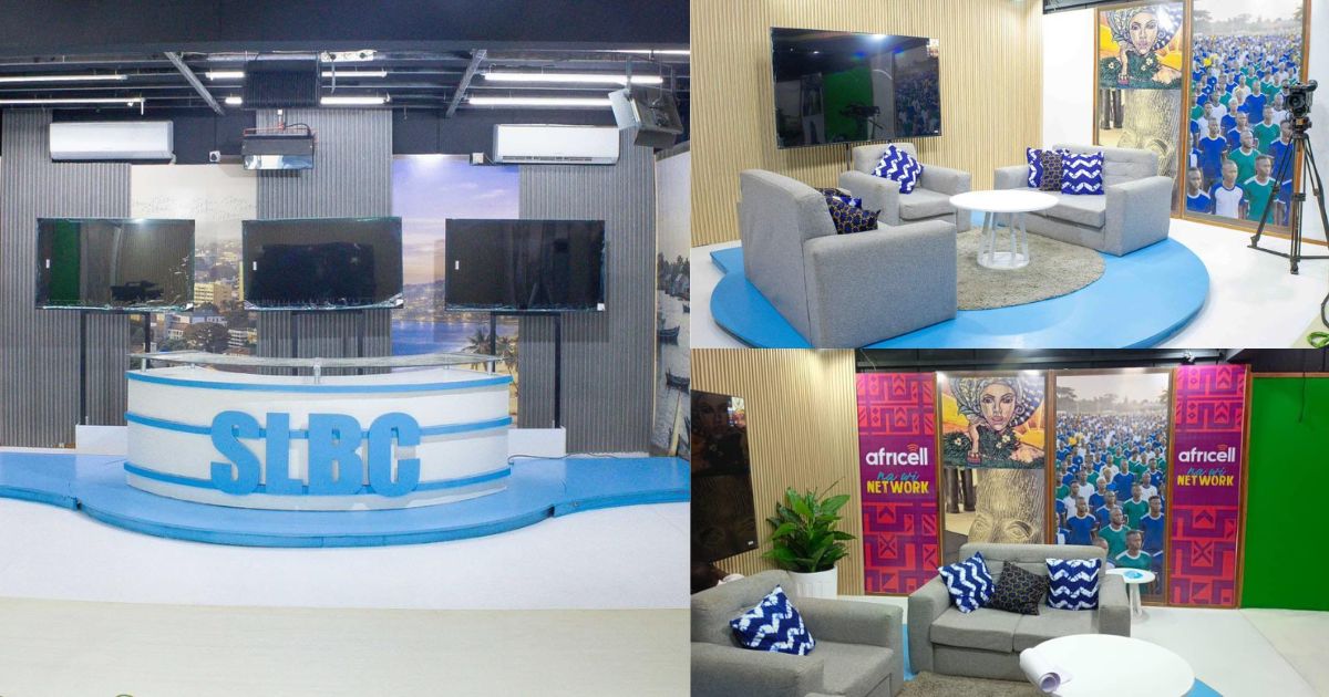 Africell CEO Hands Over New Broadcasting Studio to SLBC Amid Institutional Reform Efforts