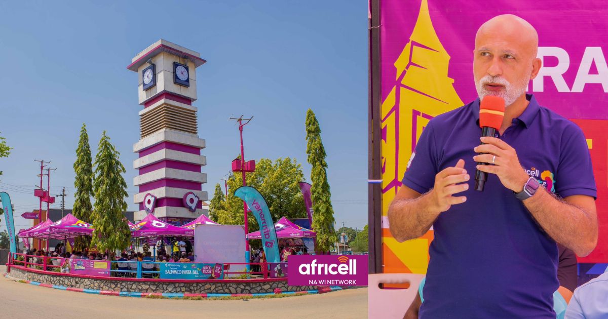 Africell and Bo City Council Commission Newly Renovated Bo Clock Tower