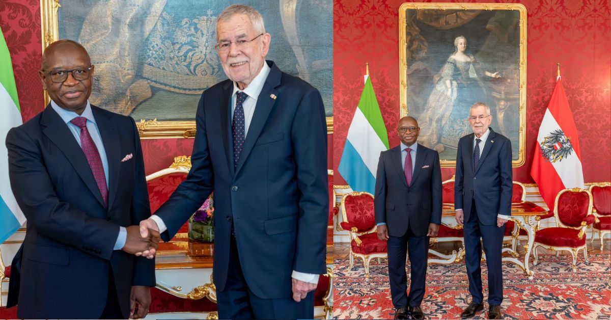 Austria’s President Bellen Hails President Bio on Gender Equality and Education Reforms