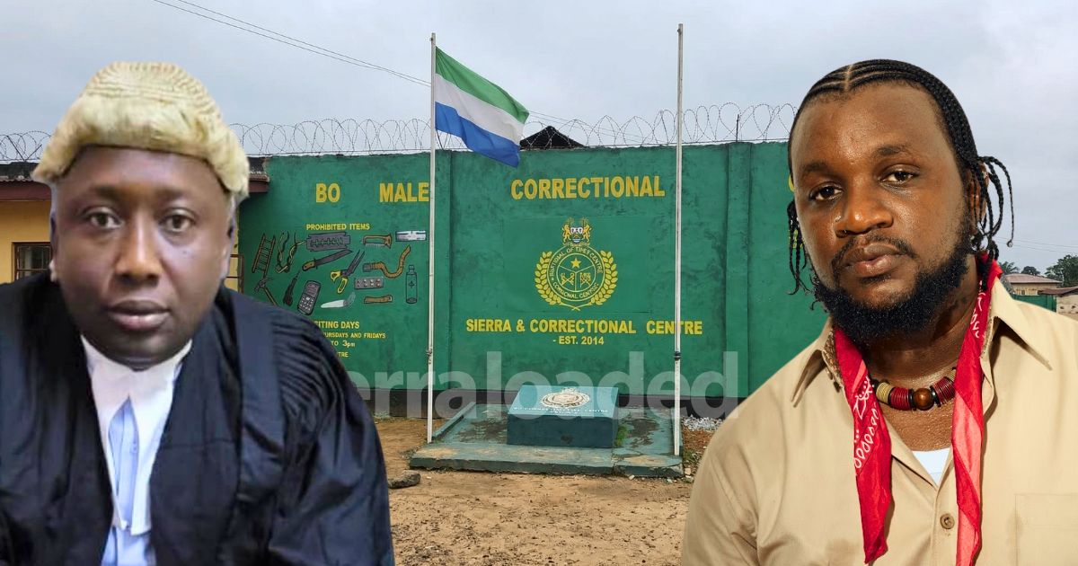 Magistrate S.J Braima Remands Rapper Boss LAJ And Prezo Koroma at Bo Correctional Centre
