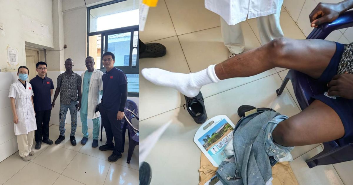Chinese Doctors in Sierra Leone Saves Patient With Rare Skeletal Tuberculosis